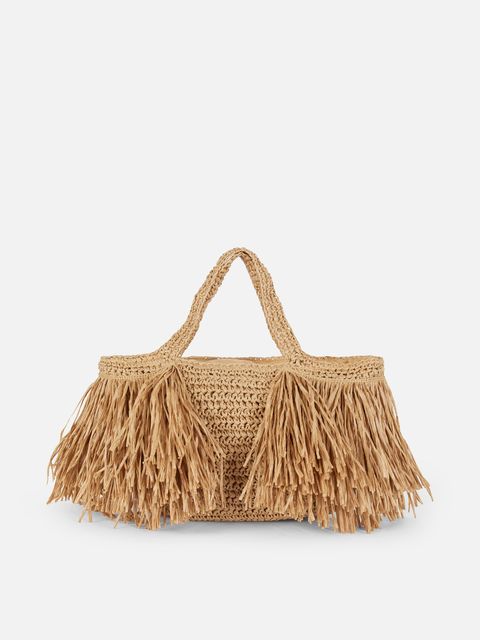 Camel bag, £15, Primark