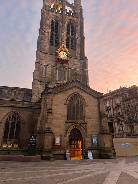 Newcastle Cathedral, seat of the Bishop of Newcastle, who called publicly for Justin Welby to resign (Tom Wilkinson/PA)