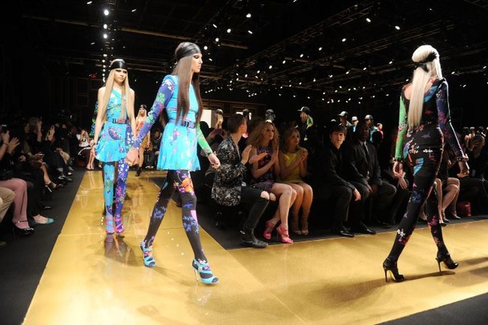 In Pictures Versace for H M fashion show BelfastTelegraph