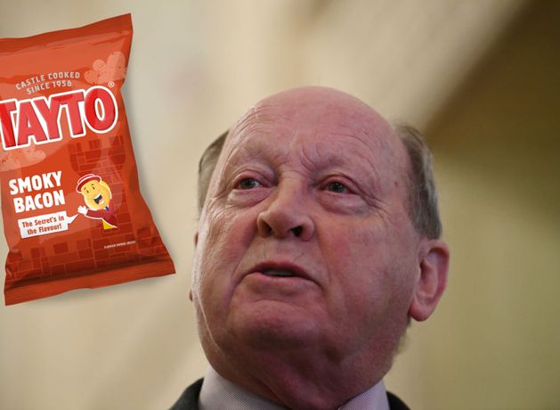 Jim Allister calls on Tayto crisp fans to ‘take notice’ as he hits out at EU over ‘smoky bacon border’