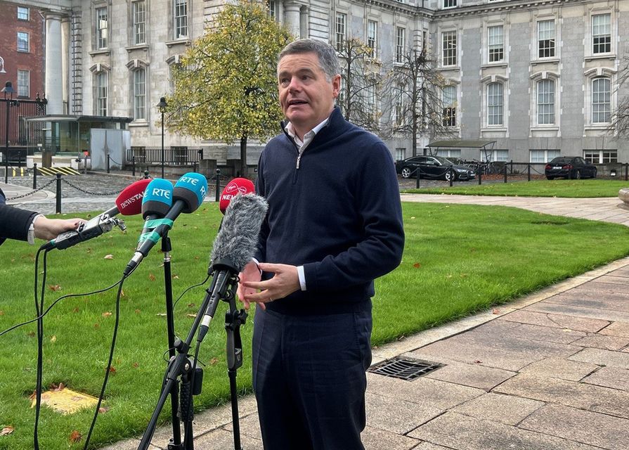 Minister for Public Expenditure Paschal Donohoe (Cillian Sherlock/PA)