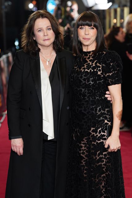 Emily Watson and Eileen Walsh graced the rep carpet (Ian West/PA)