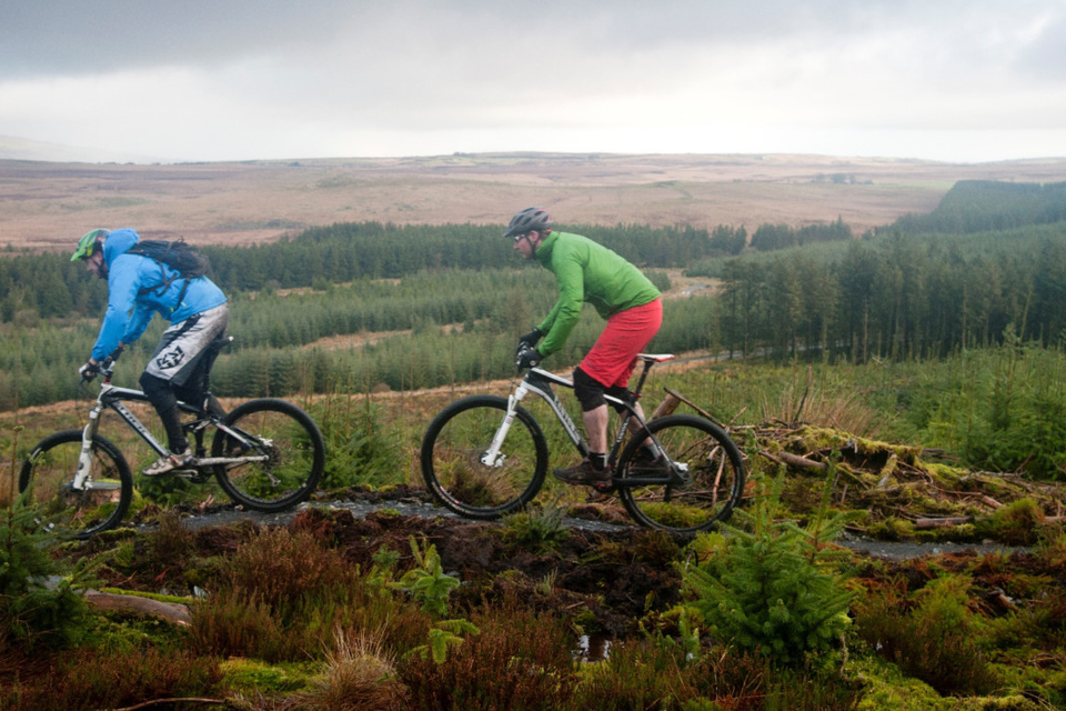 Carron valley discount mountain bike trails