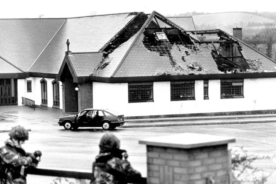 The scene of the incident in Clonoe in 1992