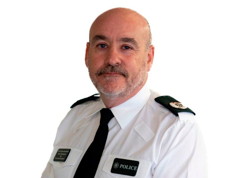 Assistant Chief Constable Ryan Henderson 
Photo: PSNI