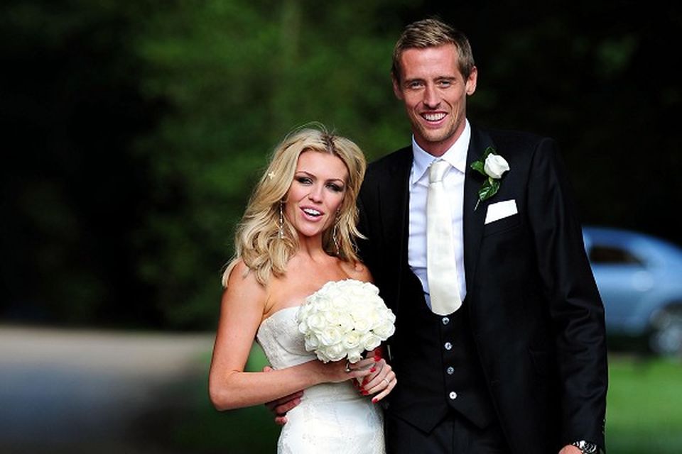 Abbey clancy 2024 wedding dress