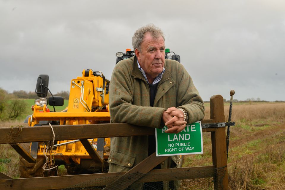 Clarkson has chronicled his attempt at running a 1,000-acre farm in the Cotswolds in the Amazon Prime series Clarkson’s Farm
