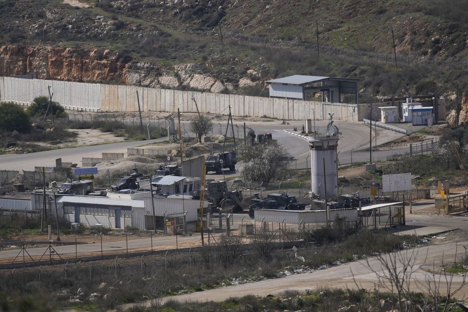 Inmates were released from the Israeli Ofer prison in the West Bank city of Beitunia (AP)