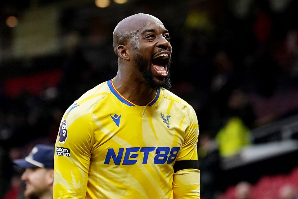 Jean-Philippe Mateta scored twice for Crystal Palace (Martin Rickett/PA)