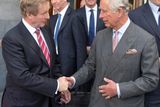 thumbnail: Taoiseach Enda Kenny (left) with the Prince of Wales (right) at the Marine Institute in Galway, on day one of a four day visit to Ireland with the Duchess of Cornwall Photo credit: Arthur Edwards/The Sun/PA Wire
