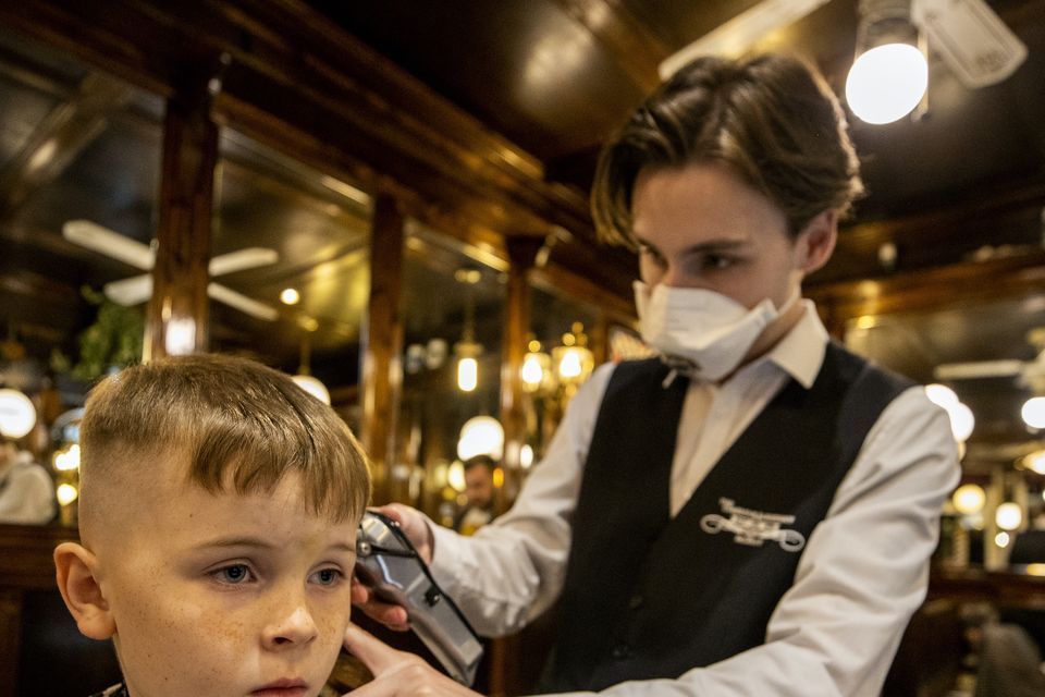 Queues form at hairdressers across Northern Ireland for postlockdown restyles