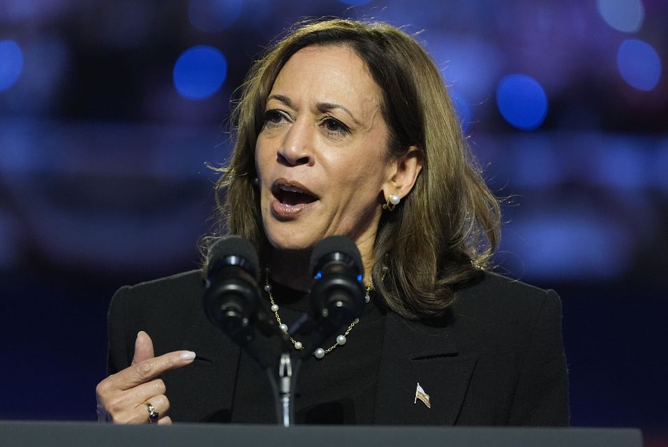 Democratic presidential nominee Vice President Kamala Harris (Jacquelyn Martin/AP)