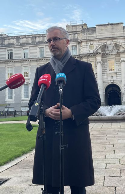 Minister for Children Roderic O’Gorman said he has ‘concerns’ about the state’s response following a Tusla report about Kyran Durnin (Grainne Ni Aodha/PA)