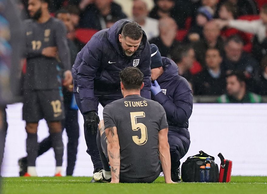 Guardiola was frustrated last season when Stones was hurt playing for England (Mike Egerton/PA)