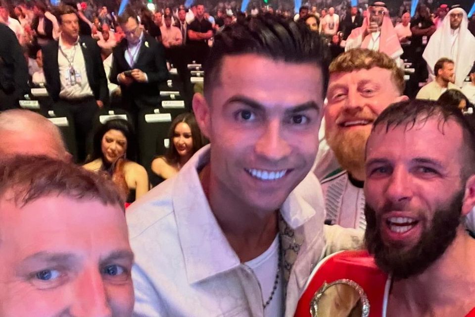 Anthony Cacace: Cristiano Ronaldo joins celebrations after Belfast  fighter's stunning Saudi Arabia win | BelfastTelegraph.co.uk