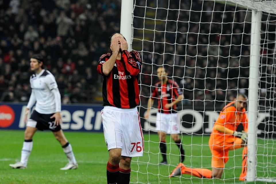 Football Fight and Furious Moments - AC Milan vs Tottenham Hotspur