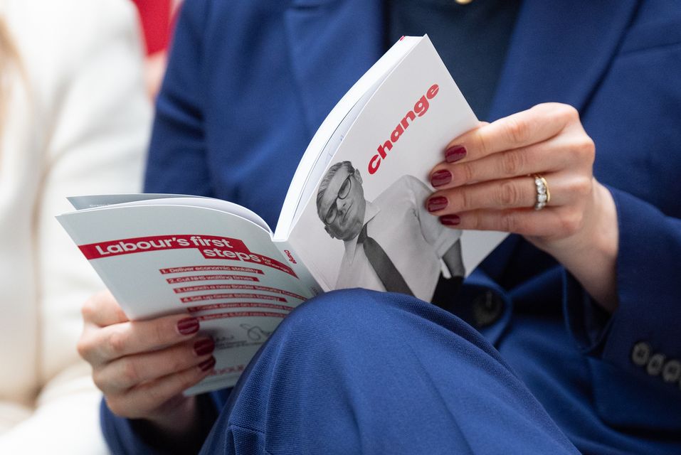 Labour’s manifesto included only one commitment for its first 100 days in office – introducing a new Employment Rights Bill (Stefan Rousseau/PA)