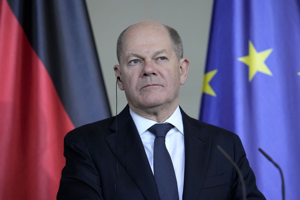 German Chancellor Olaf Scholz (Ebrahim Noroozi/AP)