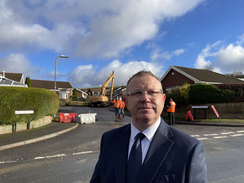 Brent Carter, leader of Merthyr council (George Thompson/PA)