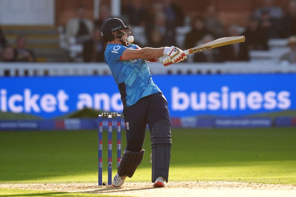 Liam Livingstone belted seven sixes in a swaggering 62 not out (John Walton/PA)