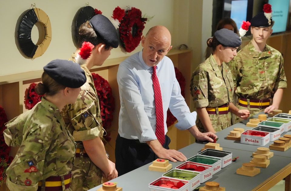 Defence Secretary John Healey said the Commissioner ‘will become a powerful independent voice for those who serve and for the families who stand behind them’ (Jonathan Brady/PA)