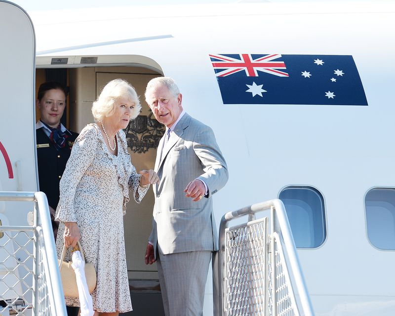 Camilla and Charles during a 2015 visit to Australia (John Stillwell/PA)