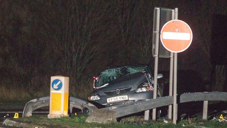 Motorist killed in crash at A1 accident black spot