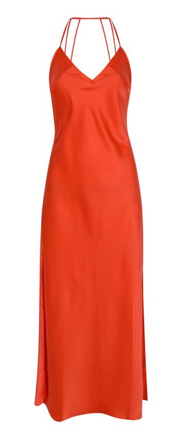 Satin maxi dress, £39.99, New Look