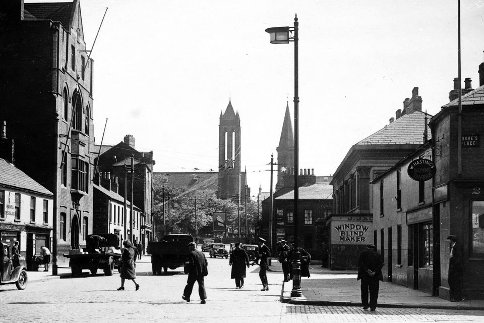 Sandy Row, from Donegall Road looking towards Lisburn Road. Belfast.  10/5/1946
BELFAST TELEGRAPH COLLECTION/NMNI