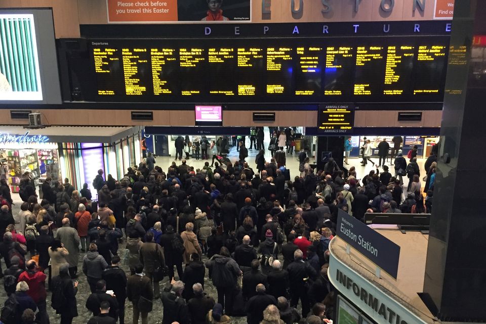 Most overcrowded train revealed | BelfastTelegraph.co.uk