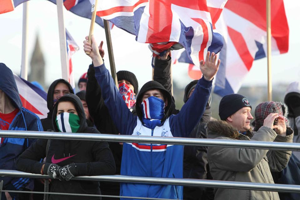 Former BNP man and Nick Griffin ex-crony Paul Golding flies to Belfast for  loyalist flag protest