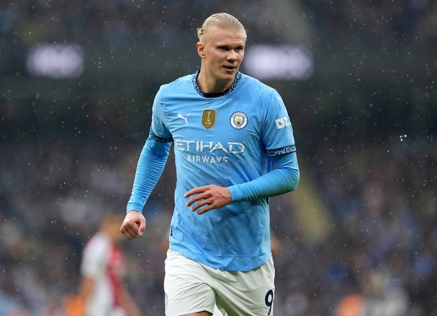 Erling Haaland was at the centre of controversy after Manchester City’s draw with Arsenal (Martin Rickett/PA)