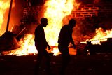 thumbnail: Pacemaker Press Belfast 11-07-2018:  People pictured enjoying the  Kilcooley bonfire in Bangor  Co Down, Northern Ireland. Bonfires are traditionally lit in many loyalist areas of Northern Ireland on the Eleventh Night - the eve of the Twelfth of July.
Picture By: Arthur Allison.