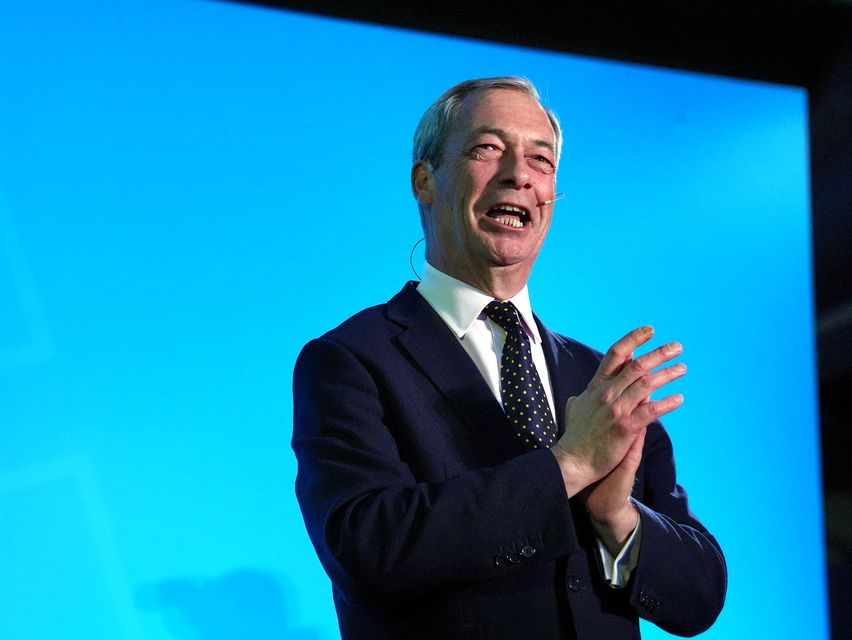 Reform UK leader Nigel Farage said his party would launch its own inquiry if the Government failed to act (Jonathan Brady/PA)