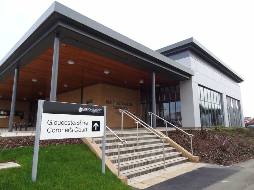 The hearing will take place at Gloucestershire Coroner’s Court (Emma Hallett/PA)