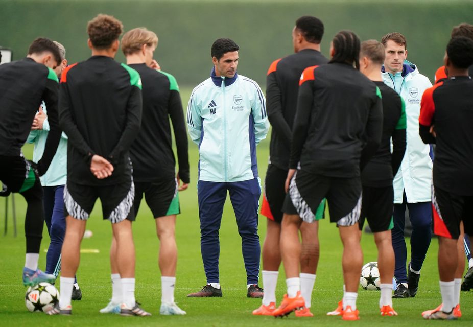 Mikel Arteta prioritised transforming Arsenal’s club culture (Zac Goodwin/PA)