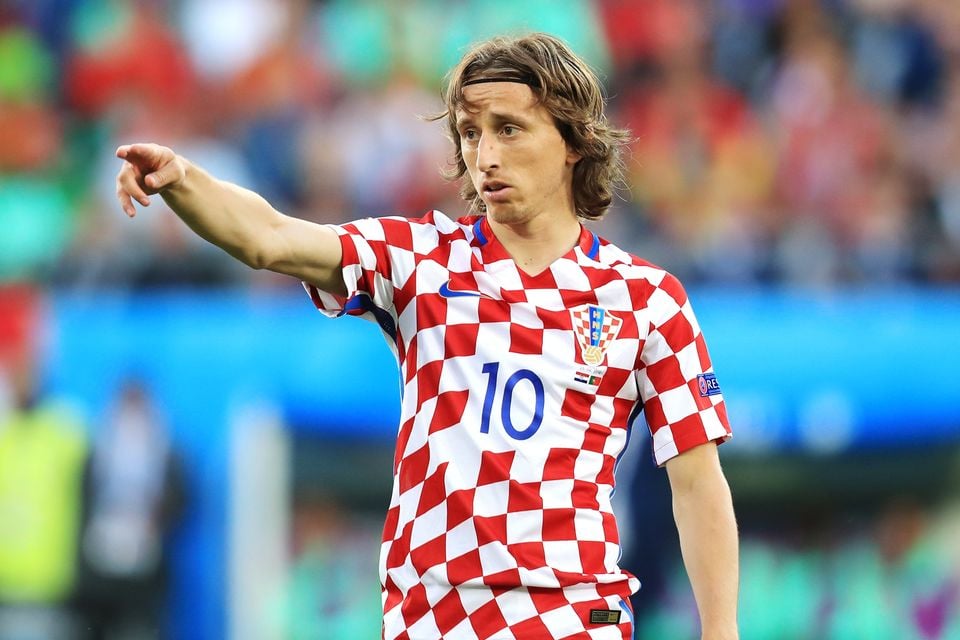 Luka Modric Croatia jersey