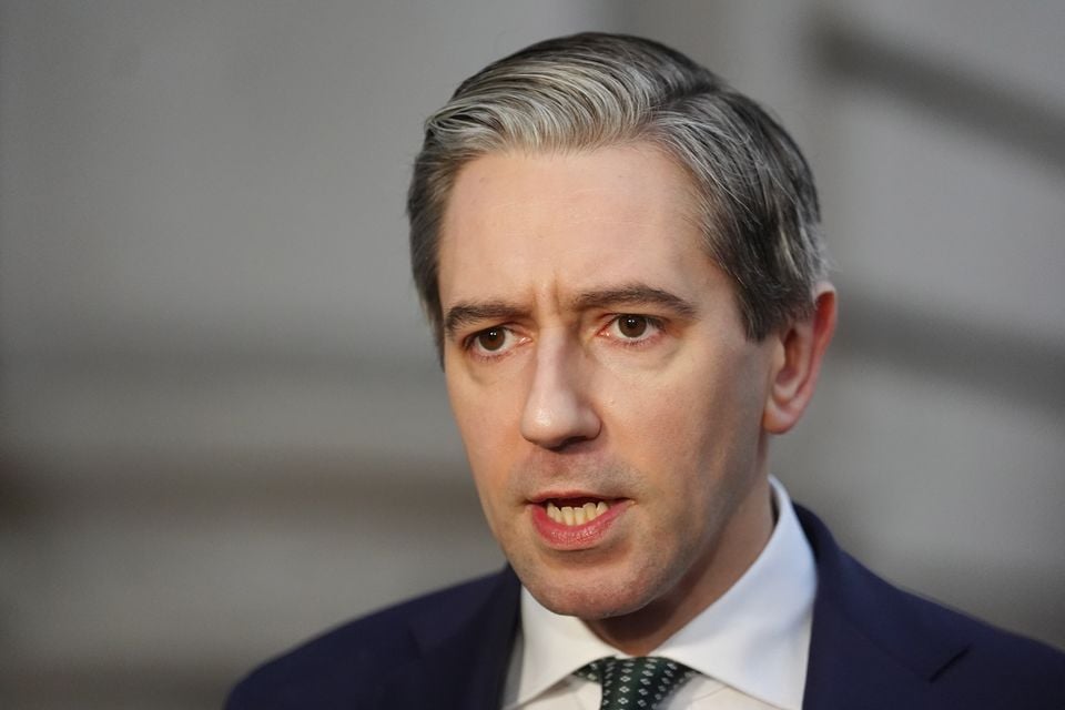 Tanaiste Simon Harris said the US suspension of military aid to Ukraine is ‘extraordinarily concerning’ (Brian Lawless/PA)