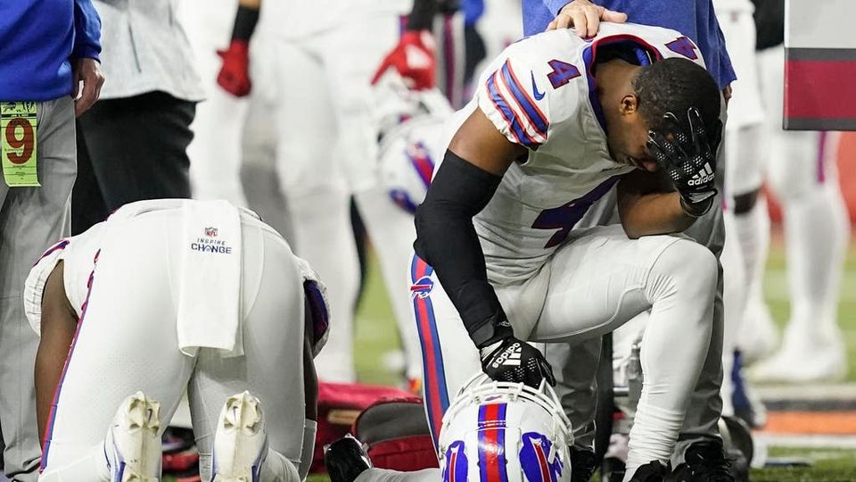 Bills triumph over Patriots, bring home a win for injured safety Hamlin