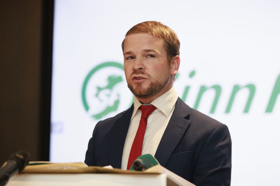 Donnchadh O Laoghaire said he believed technical issues were being used ‘as a ruse or a distraction’ from the government changing its policy since November’s election (PA)