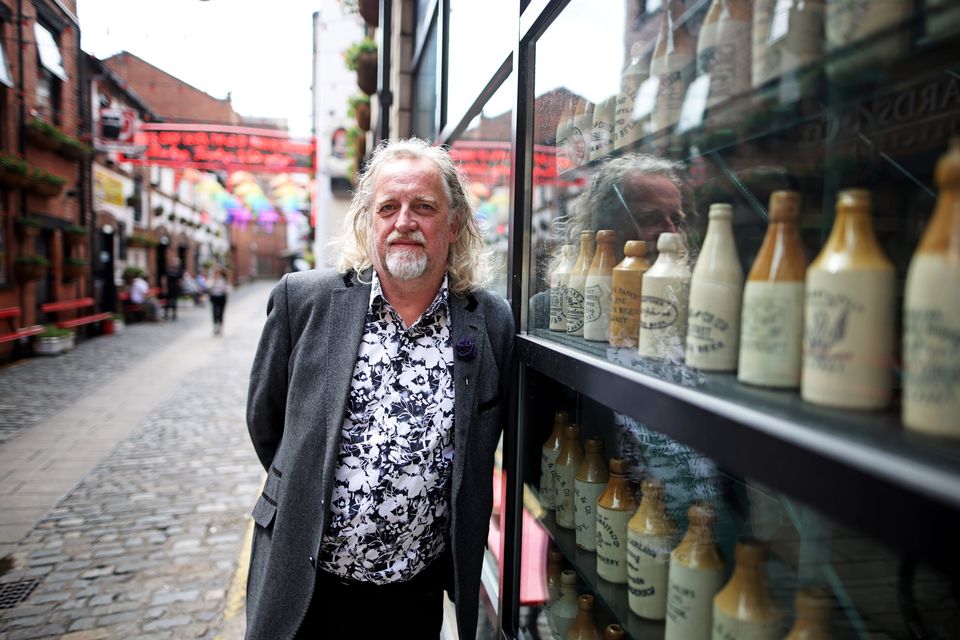 Belfast Night Czar Michael Stewart in Belfast's Cathedral Quarter