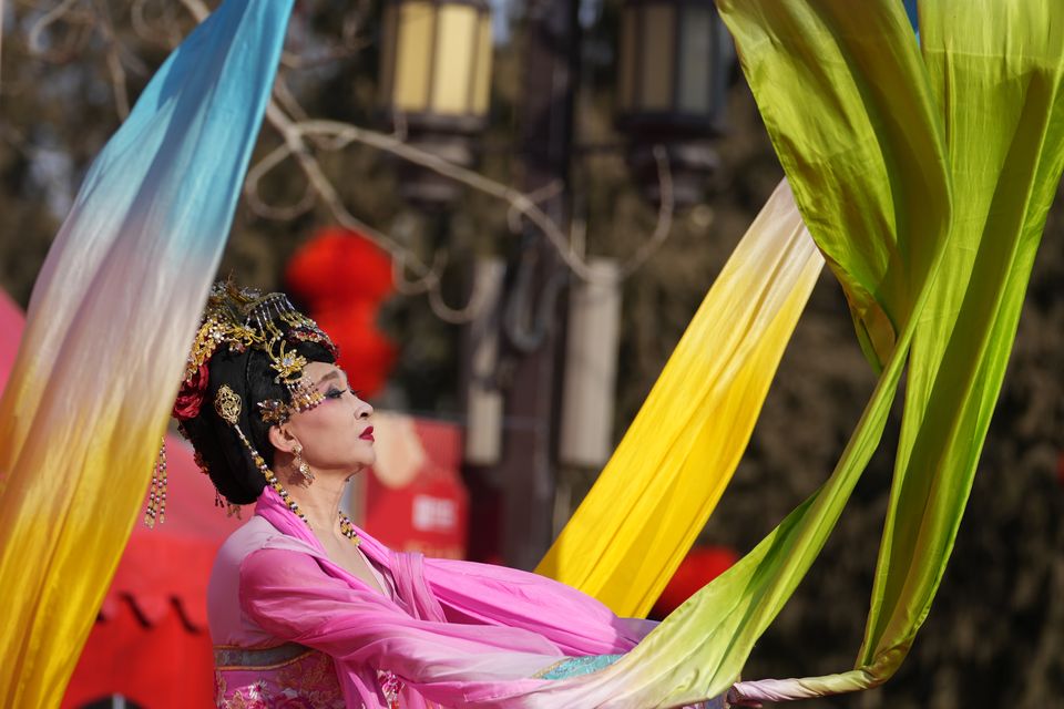 The Ditan Temple Fair in Beijing is a popular attraction (AP)