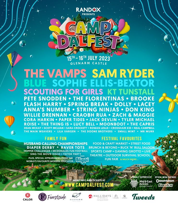 Camp Dalfest 2023 reveals lineup ahead of tickets going on sale