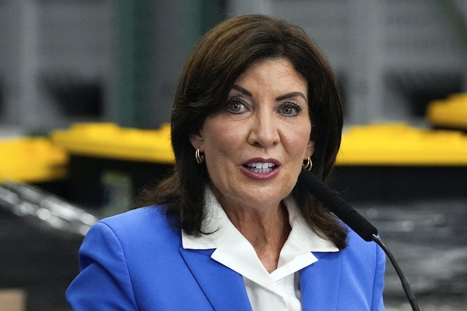 New York governor Kathy Hochul (AP Photo/Julia Nikhinson, File)