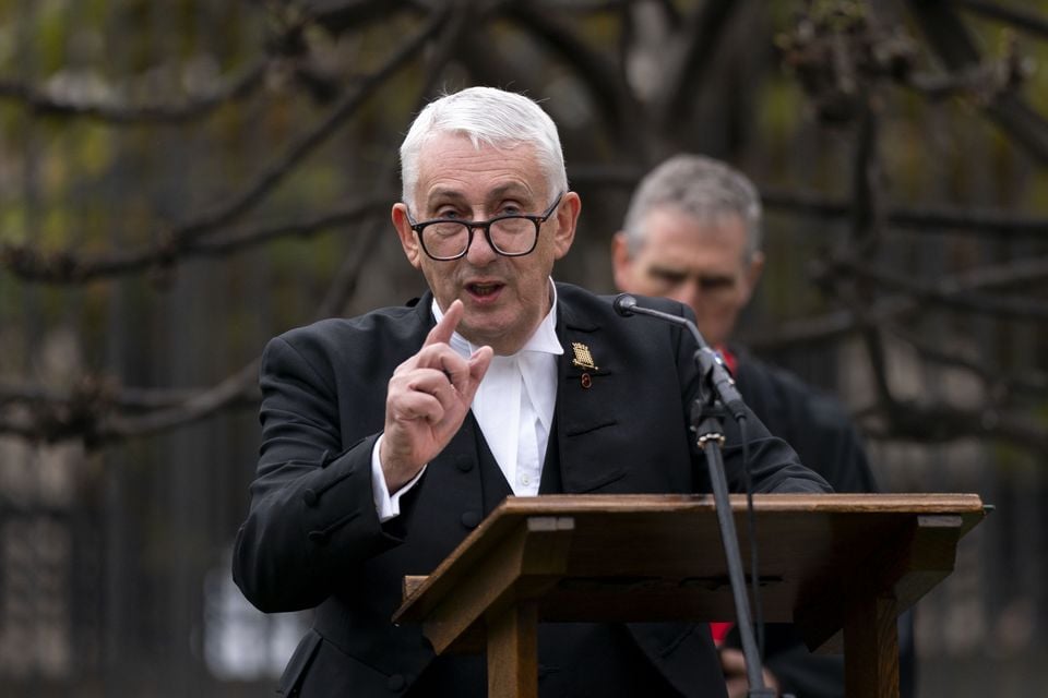 Speaker of the House of Commons, Sir Lindsay Hoyle (Ben Whitley/PA)