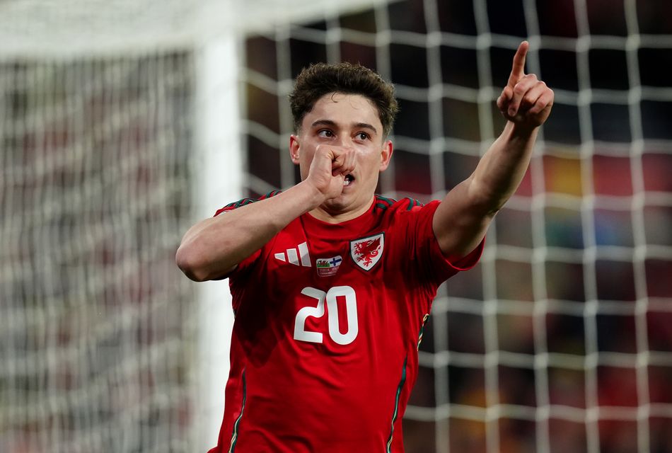 Daniel James has yet to play for Wales under Craig Bellamy due to injury (David Davies/PA)