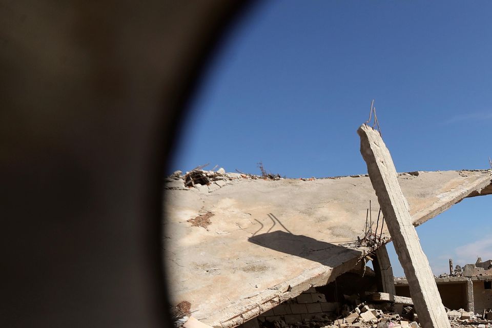 Members of the UN peacekeeping mission in Lebanon (Unifil) said Israeli tanks and bulldozers have unexpectedly moved and set up several roadblocks (AP Photo/Mohammed Zaatari)