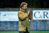 thumbnail: Bangor manager Lee Feeney is hoping to inspire the Seasiders to a Promotion Play-Off place