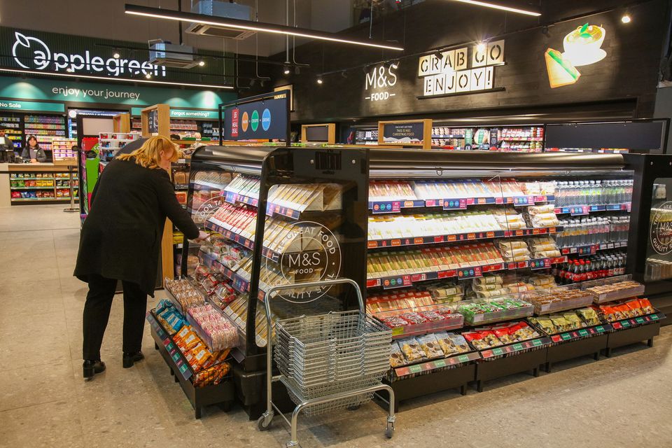 The new M&S Food at Lisburn South's Applegreen filling station