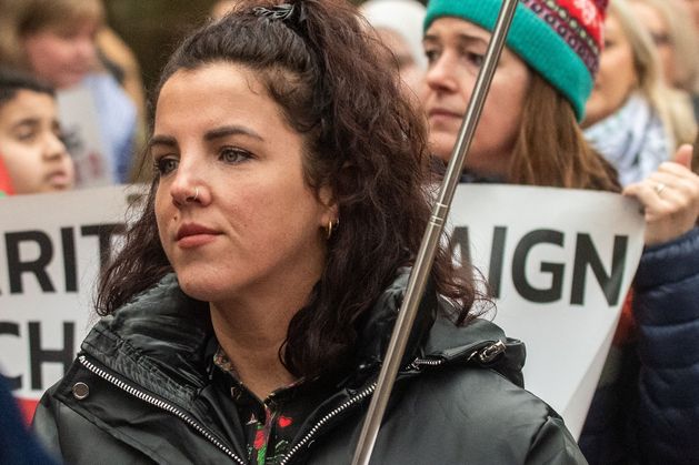 Derry Girls Jamie-Lee O'Donnell in pro-Palestine rally ...